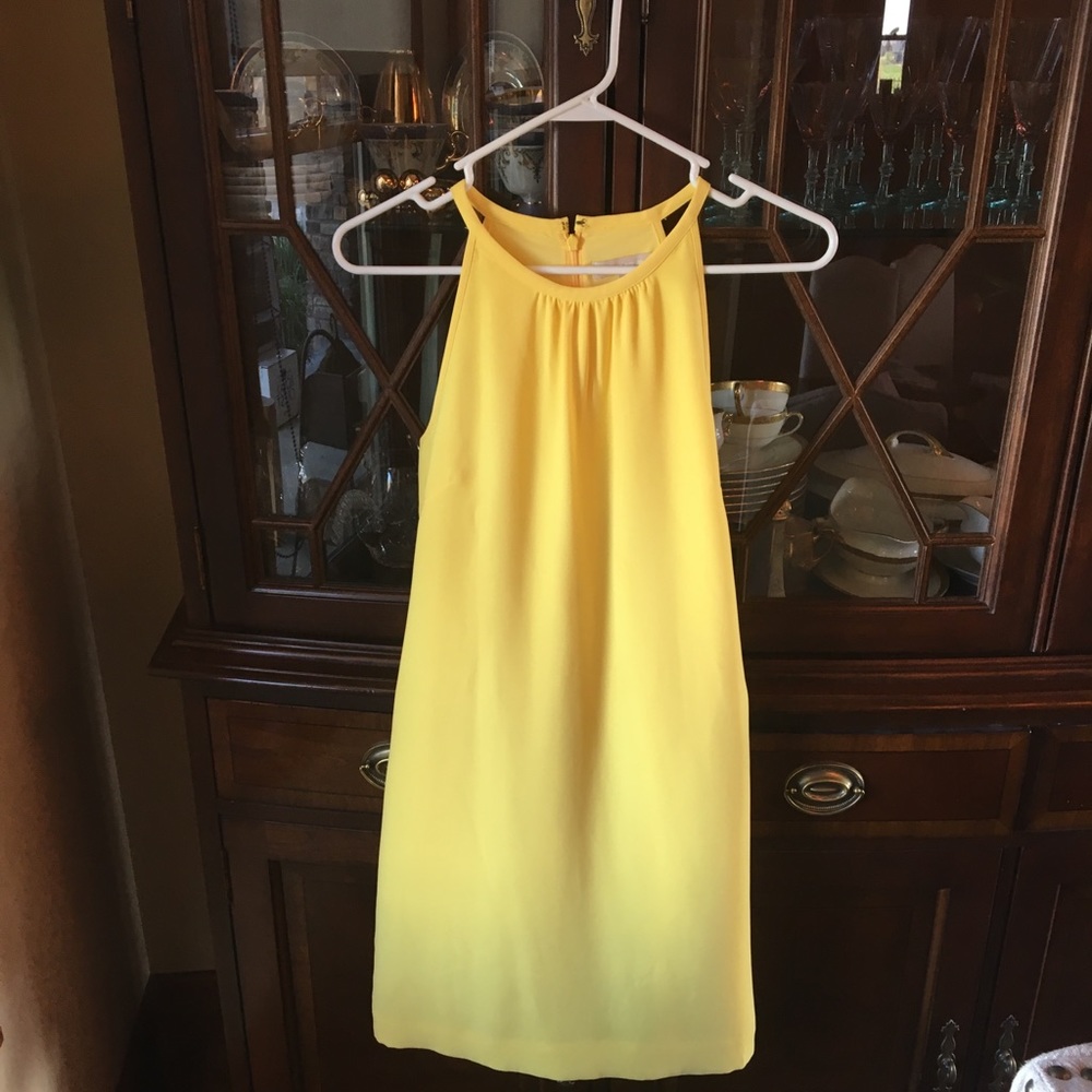 sz 0 Banana Republic Yellow Dress